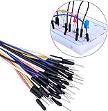 Hailege Pack of 3 Set 65pcs Assorted Multicoloured Solderless Wires Flexible Breadboard Jumper Wires Male to Male - Image 5