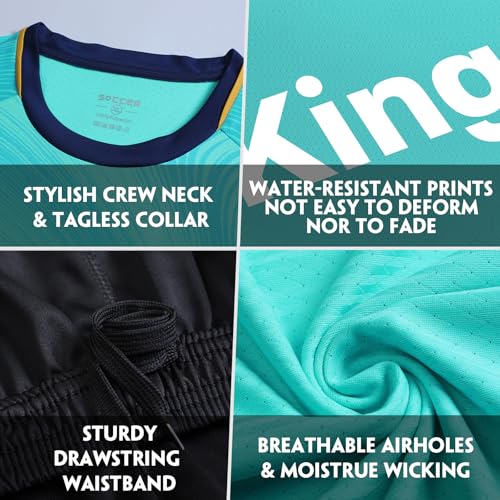 LAIFU Custom Soccer Jersey, Personalized Your Name,Team Name,Number,Logo Soccer Jersey Rose