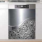 AOHMPT Dishwasher Magnet Sticker Cover Panel Decal Refrigerator Magnetic Sticker Decorative for Kitchen Decoration,Fridge Door Cover,Home Appliances Decor Stickers 23"x26"