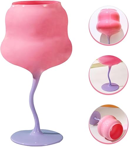 Miniatura 8 de Gadpiparty Copa de vino reutilizable elegante para fiestas, hogar y eventos, diseño delicado para vino, whisky y cócteles