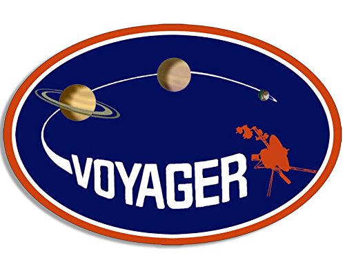 Oval Voyager Logo Sticker (Nasa Seal Space Mission) #TOP16
