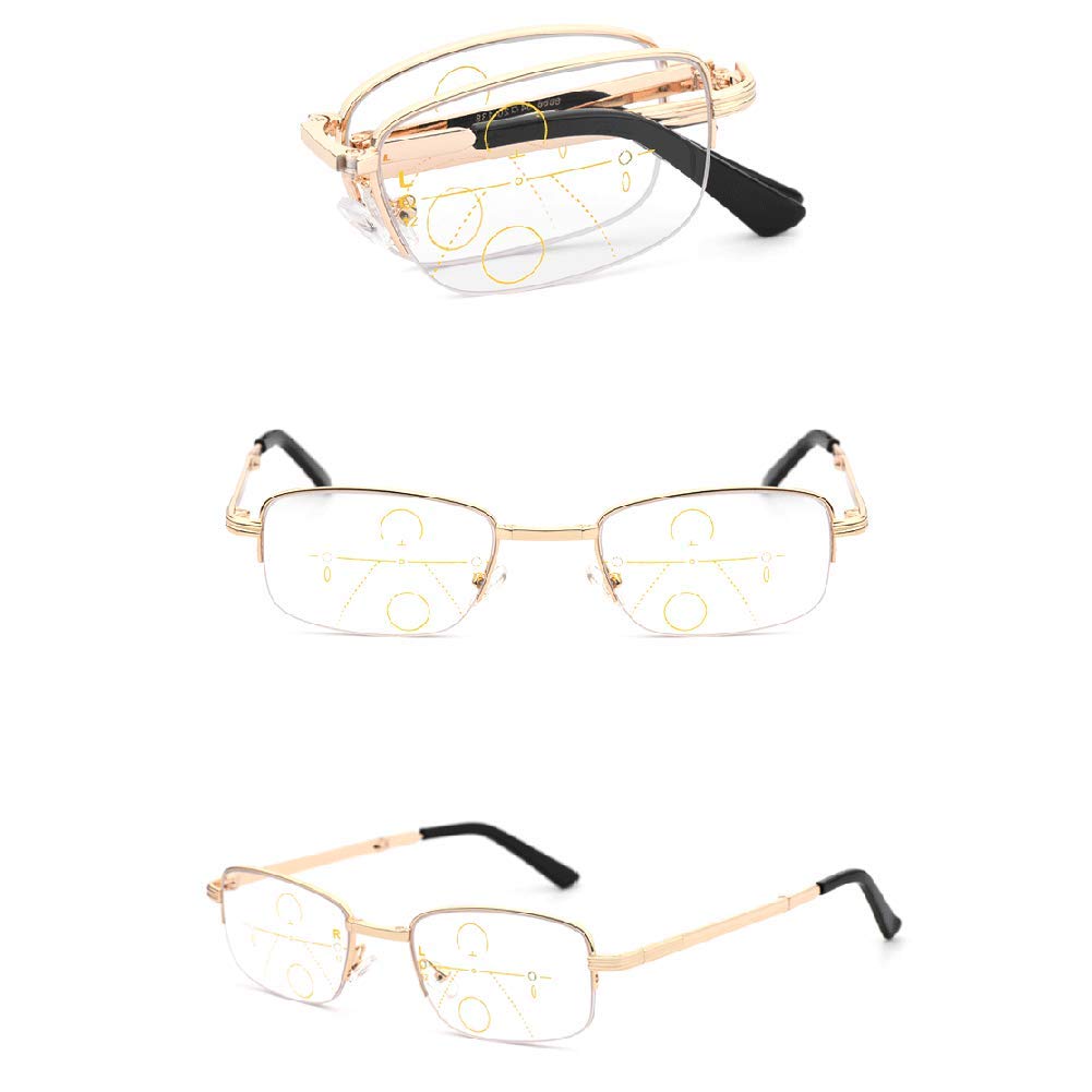 Lesebrille, Lesebrille mit doppeltem Verwendungszweck in Fern- und Nahbereich, Lesehilfe Sehhilfe Arbeitsplatzbrille