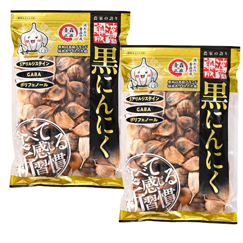 黒にんにく 青森県産 バラ 農家の誇り波動熟成黒にんにく (1kg)
