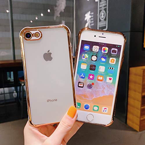 ZCDAYE Custodia trasparente per iPhone 7 Plus/8