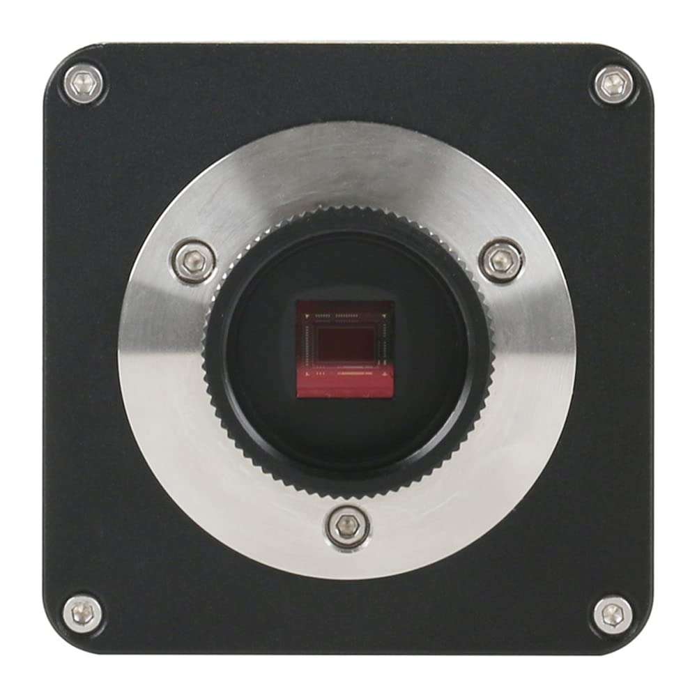 Microscopio Industrial Digital 4K 1080P HDMI, cámara de medición, Lupa electrónica, Almacenamiento en Disco U con grabadora de vídeo y Lente de Montaje en C 120X