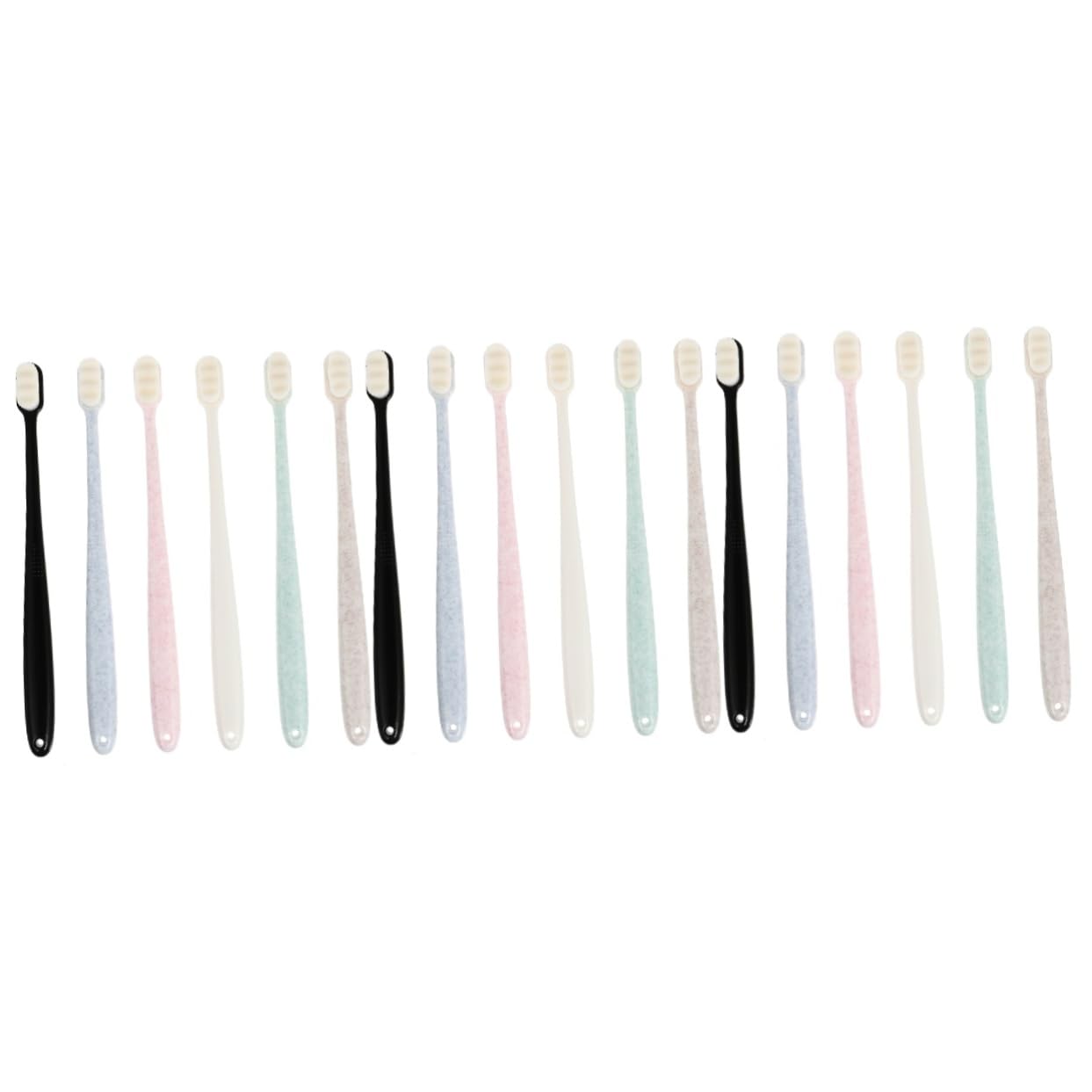 Gatuida 18pezzi Spazzolini Da Denti Morbidi Setole Fluffy Con Testa Piccola Per Pulizia e Comfort Ergonomico