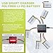 5pcs 3.7v 800mAh Lithium Battery with 5-in-1 Charger for Syma X5C X5C-1 X5 X5SC X5SW H5C V931 S5C S5W SS40 FQ36 T32 T5W H42 CW4 UAV 2.4G RC Quadcopter Spare Battery