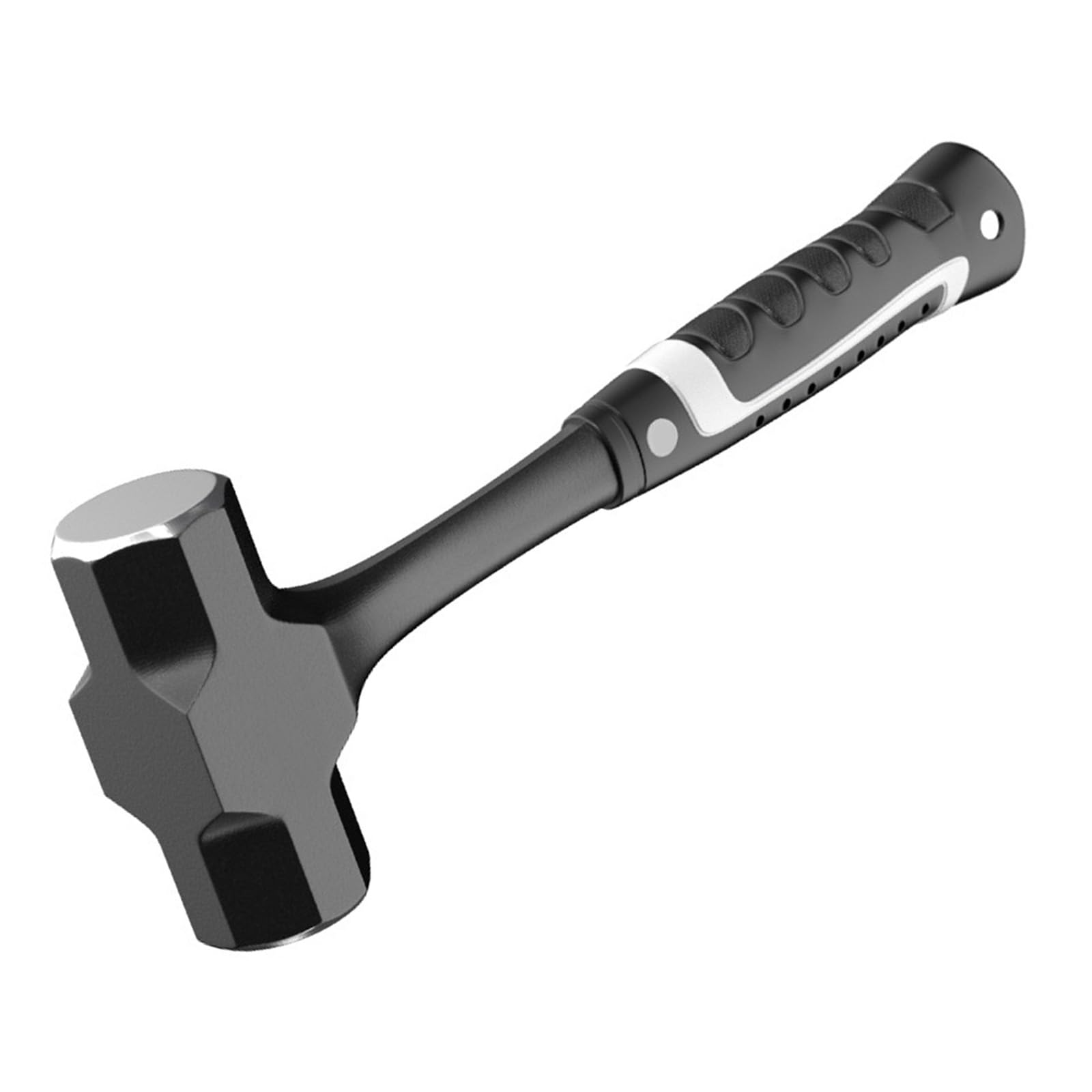 Hdoytxxm 4Lb Octagonal Hammer High Carbon Steel Nonslip Handle Heavy Duty Construction Site Construction Heavy Duty