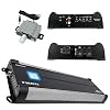 Gravity 6000.1D Class D Car Amplifier - 6000 Watts, 1 Ohm Stable, Digital, Monoblock, Mosfet Power Supply, Great for Subwoofers (2nd Generation) with Gravity Phone Holder Bundle