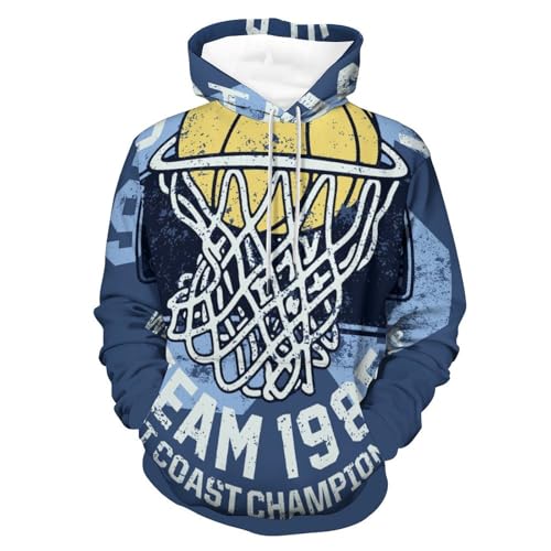 Hoody sweatshirt pull avec manches longues et capuche ajustable pour le sport