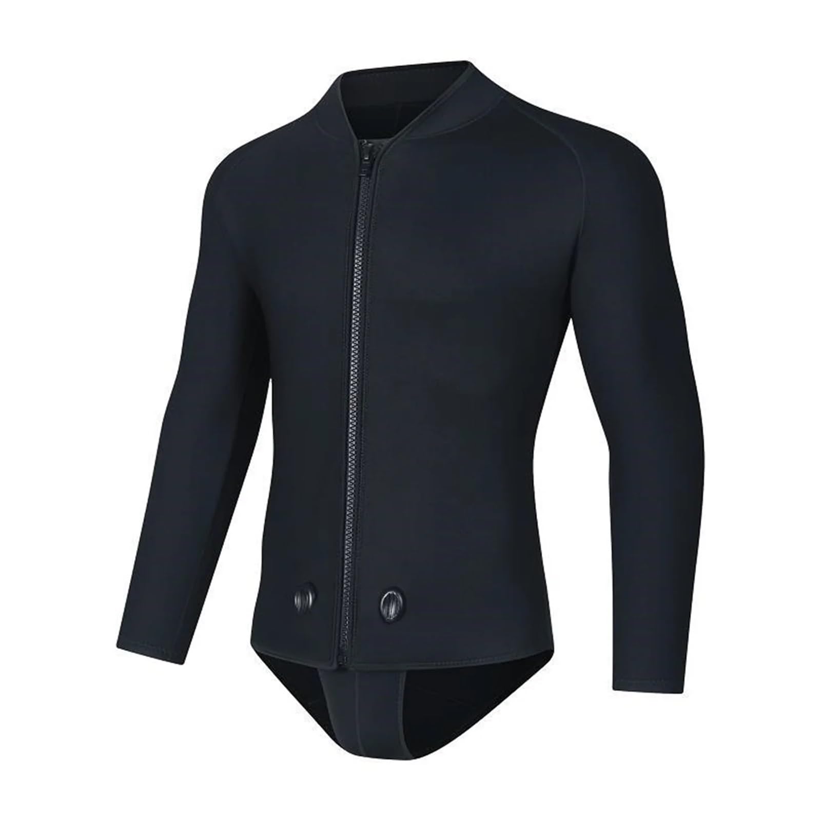 Muta Sub Muta da Sub con Cappuccio in Neoprene da 3 mm, da Uomo, Due Pezzi Separati, for Immersioni subacquee e Pesca Subacquea(Front Open Top,XXXL)