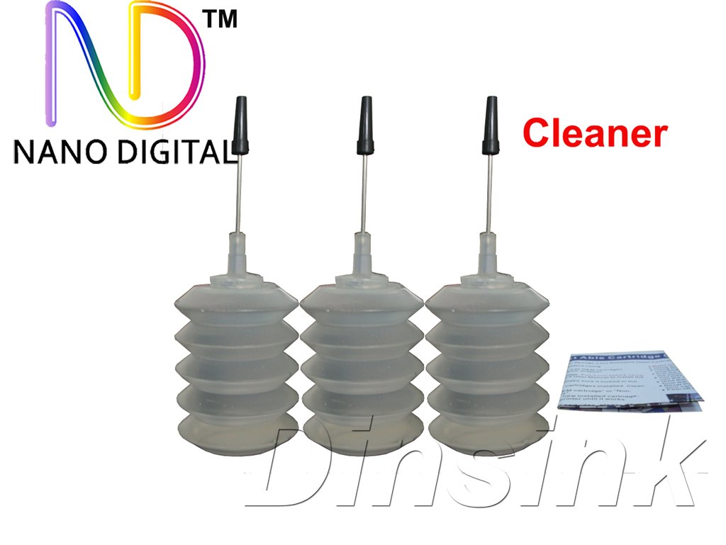 ND Brand Printer Head Cleaner 90ml for HP Canon Lexmark Brother Dell Printers.The Item with ND Logo.