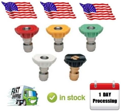 Pressure Washer Sprayer Nozzle Tip Replacement for Powerhorse 3100 Psi 2.5 GPM Model # 750143 & M750143C.1 Size 3.0 or 030 Set of 5 Tips Design by TK LARIS