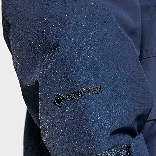 Berghaus Herren Cornice III Interactive Gore-Tex Wasserdichte Shell Jacke, Langlebiger, atmungsaktiver Regenmantel, Blau, 3XL