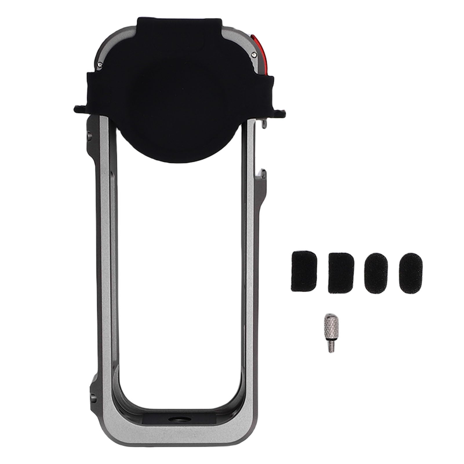 Jaula para Cámara para X5, Montaje Magnético y Orificio para Tornillo de 1/4 de Pulgada, Hecha de Aleación de Aluminio de Aviación, Soportes de Expansión para Micrófono y Luz de Video LED,