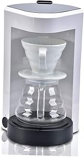 FACAZ Macchina da caffè Macchina da caffè Macchina per caffè Espresso, Caffettiera Automatica per Uso Domestico Macchina da caffè Professionale a Goccia Macchina da caffè Automatica a Goccia