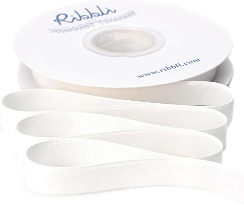 Miniatura 53 de Ribbli Cinta de terciopelo rojo oscuro de poliéster, carrete continuo de 5/8 pulgadas, cinta de Navidad para envolver regalos, ramos florales