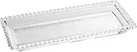 WOLFF - Travessa de Cristal 30cm x 13cm x 3cm - Transparente - Linha Pearl