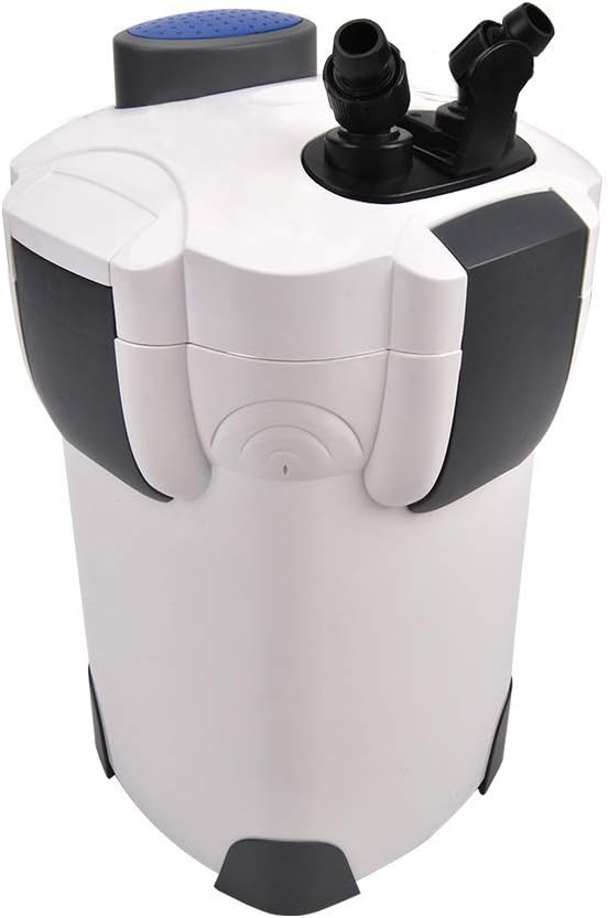 Polar Aurora Free Media 265GPH / 370GPH / 525GPH External Aquarium Filter with Builtin Pump Kit Canister (265GPH)