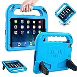 LEDNICEKER Kids Case for iPad Mini 1 2 3 4 5 - Light Weight Shock Proof Handle Friendly Convertible Stand Kids Case for iPad Mini, Mini 5 (2019), Mini 4, iPad Mini 3rd Generation, Mini 2 Tablet - Blue