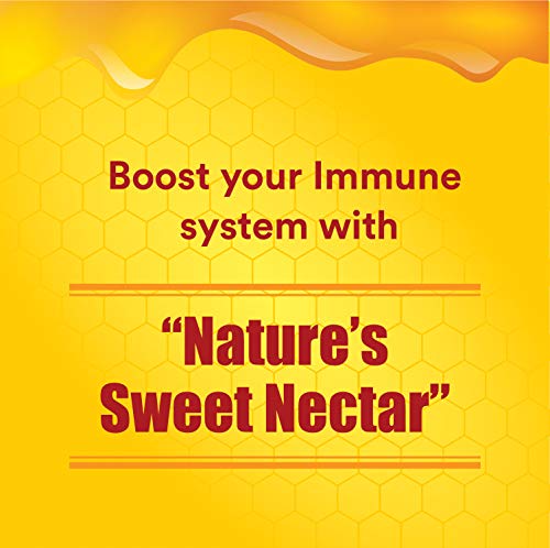 Image of Baidyanath Asli Ayurved Pure Natural Honey | Raw, Unfiltered, Unpasteurized | 100% Organic, Immunity Booster & Natural Sweetener | Rich in Antioxidants | No Added Sugar or Preservatives (500g,Pack of 2)