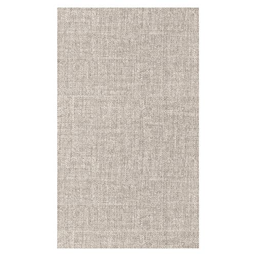 Image of WallMall Premium Khadi Cloth Plain Self Textured Wallpapers for Walls Living Room roll Full Wall Decor, Hotel Bedroom Office 1.74feet x 33feet, 57 sqft (Light Grey)