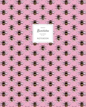 Bumblebee Notebook - Ruled Pages - 8x10 - Premium : (Pink Edition) Fun Notebook 192 Ruled/lined Pages (8x10 Inches / 20. 3x25. 4 Cm / Large Jotter)