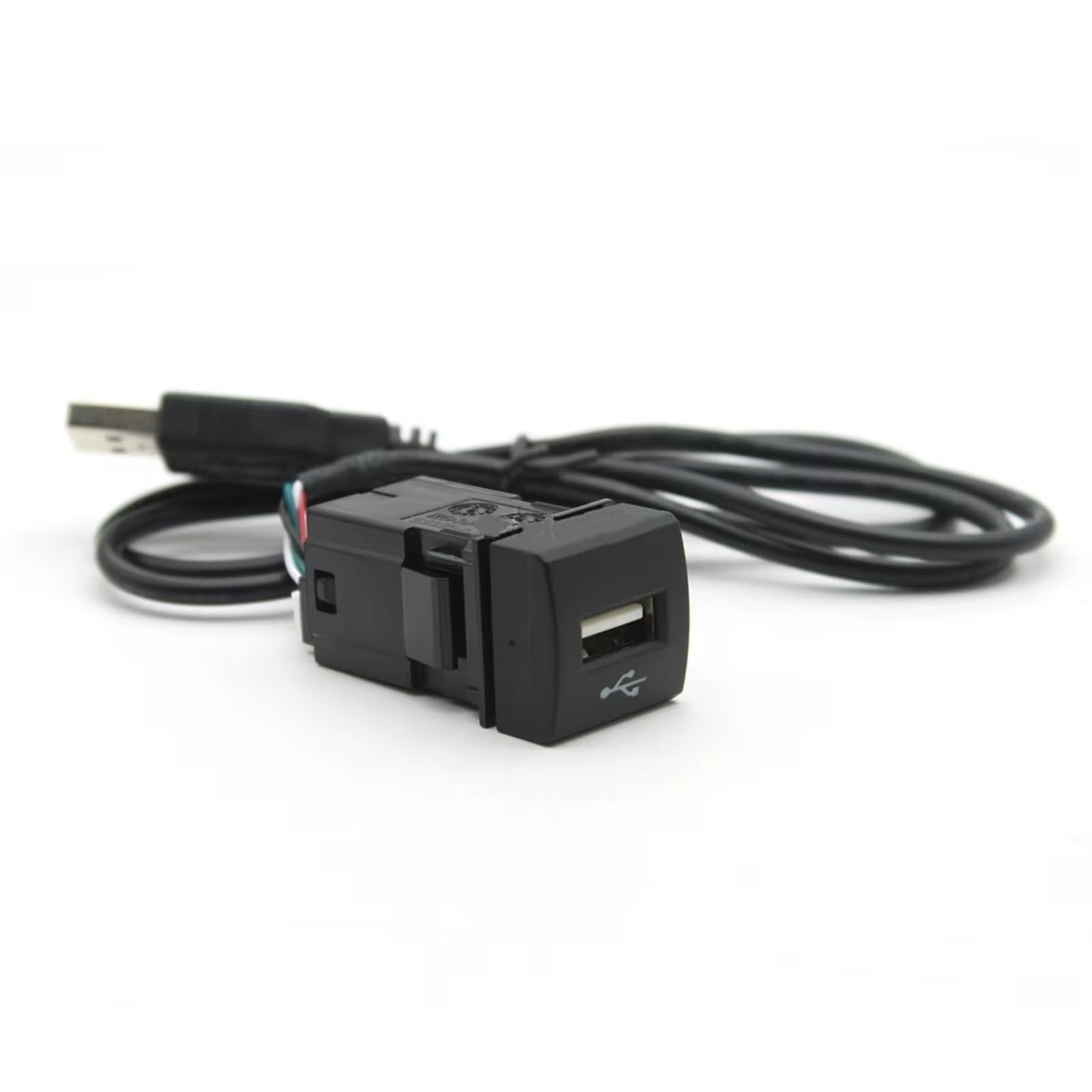 Consola USB Compatible Con Toyota Para Camry Para Corolla 2018-2022 Adaptador Entrada Para Automóvil Audio U-Disk Flash Socket Cable Interfaz Adaptador USB coche