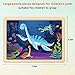 SYNARRY Large Dinosaur Wooden Puzzles for Kids 4 in 1 Gift Box(12.2 * 9.4 in) - FSC Certified, Jigsaw Puzzles for Kids Ages 4-6, Dinosaur Toys Gifts for 3 4 5 Year Old Boys Girls