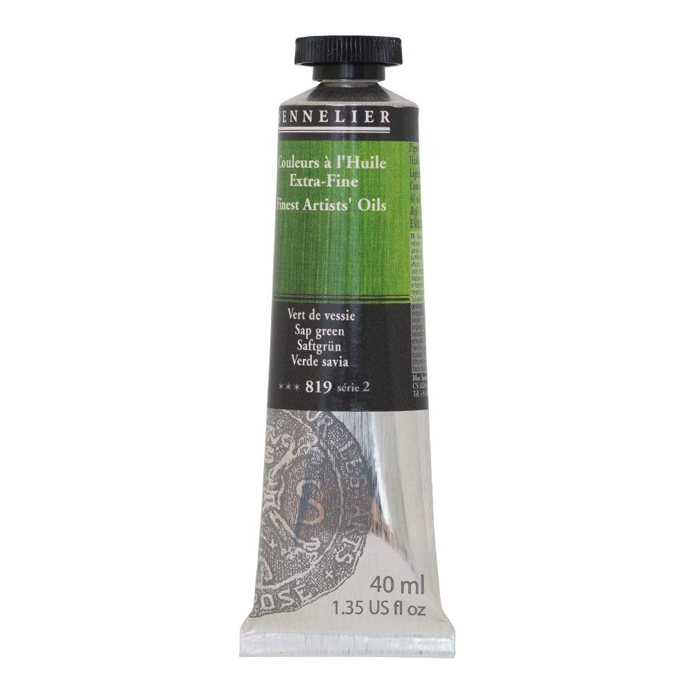 Sennelier Couleurs à l'huile Vert de vessie peindre la nature en 40ml