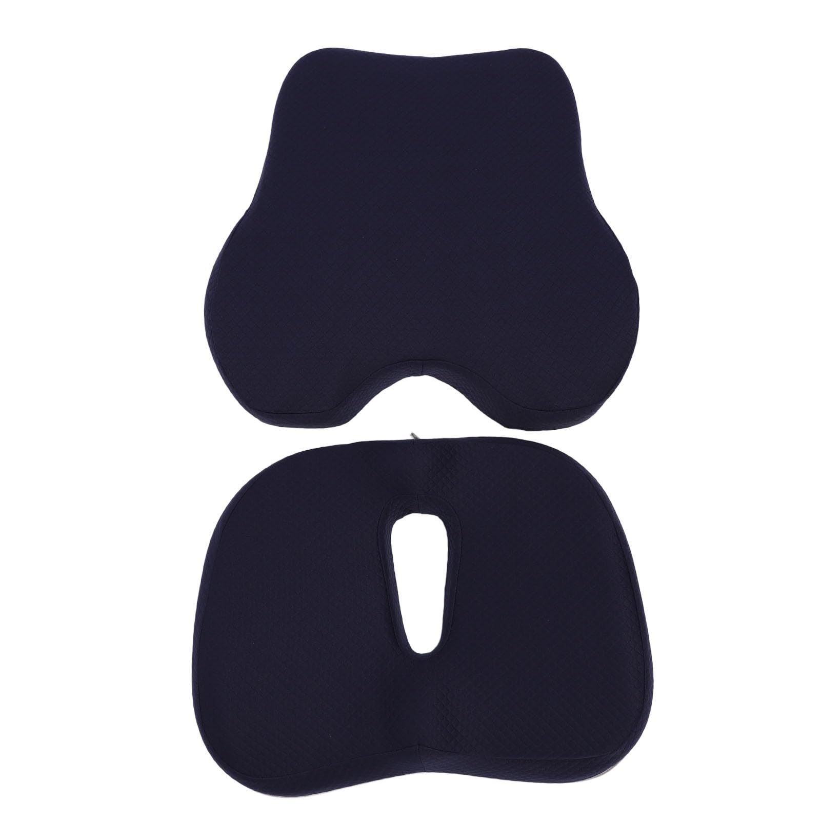 Cuscino Sedile con Supporto Lombare, Memory Foam Regolabile per