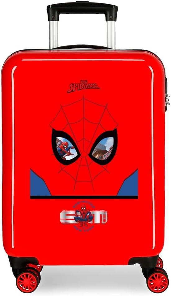 Protezione per bagagli Marvel per bambini e adolescenti, rossa, valigia da cabina