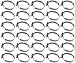 Produktbild Garsiduro® Profi Schlauchschellen 32-50 mm, 30 Stück Sparpack in W4 Edelstahl Qualität - hochwertiges Set aus rostfreien V2A Schlauchklemmen für Pool, Sandfilteranlage, Teichpumpe, Absauganlage