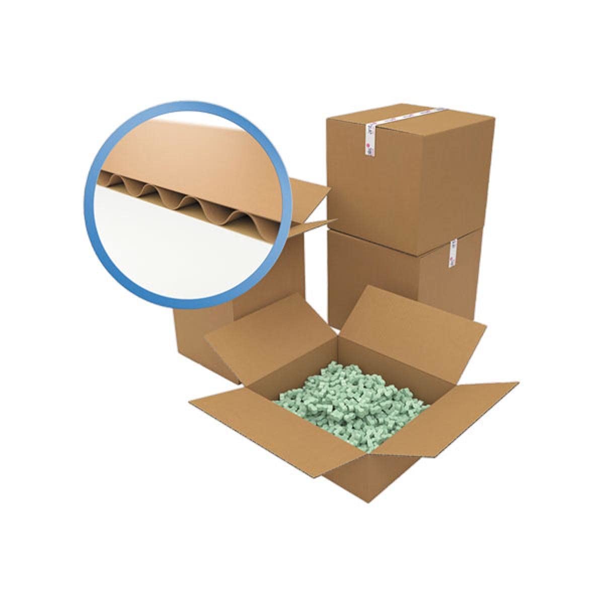 Carton Emballage 40X30X10 cm | Envoi de Colis | Lot de 25 Cartons Expédiition Vêtements - Livres - Cadres Photos | Produits Légers et Semi Légers