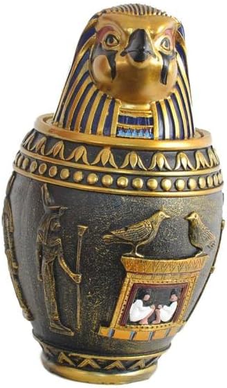 Sharvgun Pet Ashes Urn Egyptian Storage Box Memories Statue Memorial Pet Cremation Urns Best Friend Services for Pets Memorials Dog Ashes