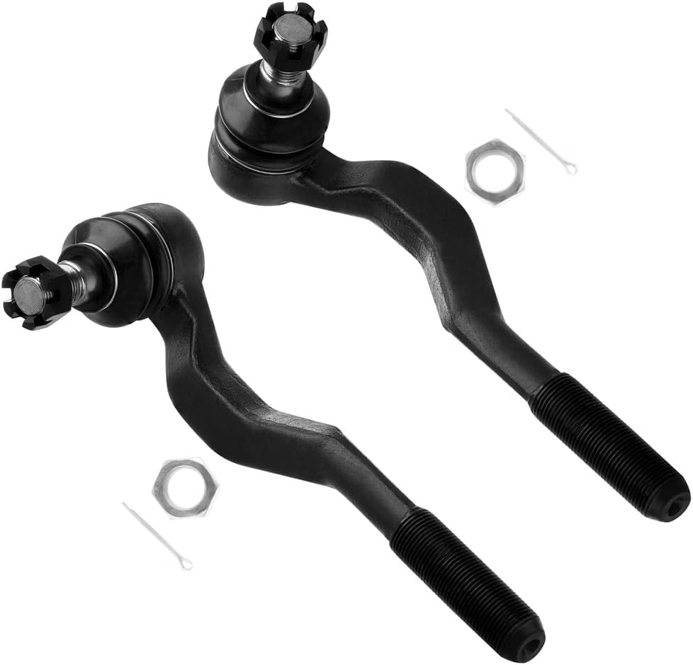 SCITOO Es3545 Es3546 Front Outer Tie Rod Ends - passengers Ends - drivers side fit 1995-2004 for Toyota Tacoma 4 Wheel 1998-2004 for Toyota Tacoma 2 Wheel Pack of 2
