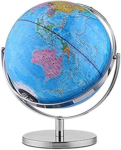 Globo, Globo terráqueo, globo geográfico educativo de escritorio con rotación 720°, juguete for niños(32cm/12.59inch)