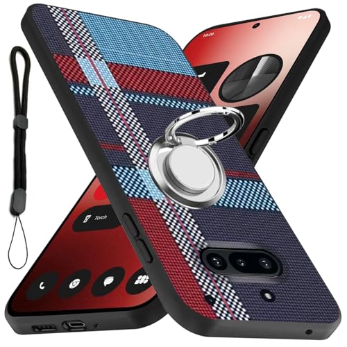 For Nothing Phone 3a P[X O ϏՌ TPU wh~ VR ԍڃz_[Ή 360°] Xgbvz[t~ h~ SʕیJo[iu[XgCv j