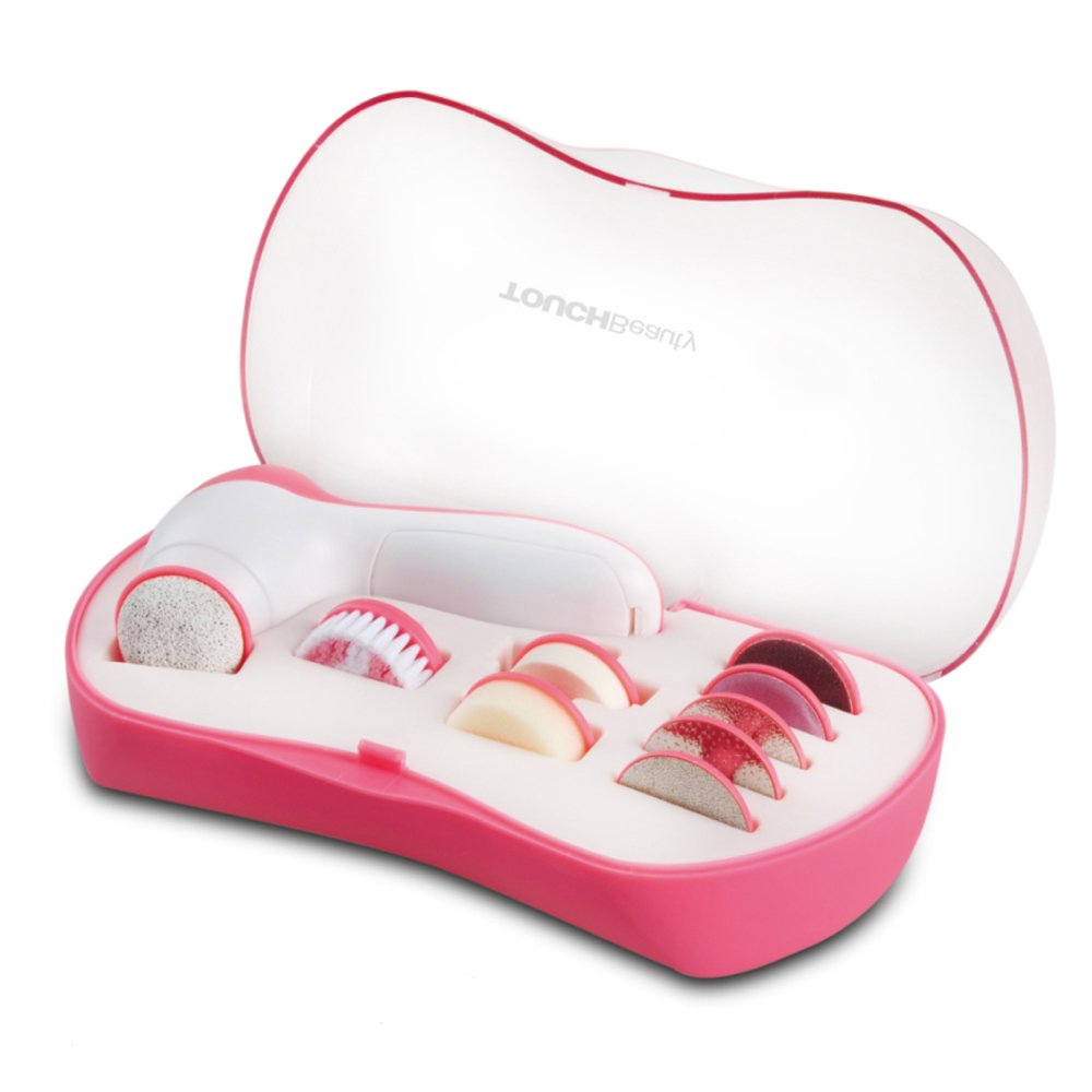 TOUCHBeauty 9-in-1 Beauty Cleaning Electric Gift Set, 10-Piece