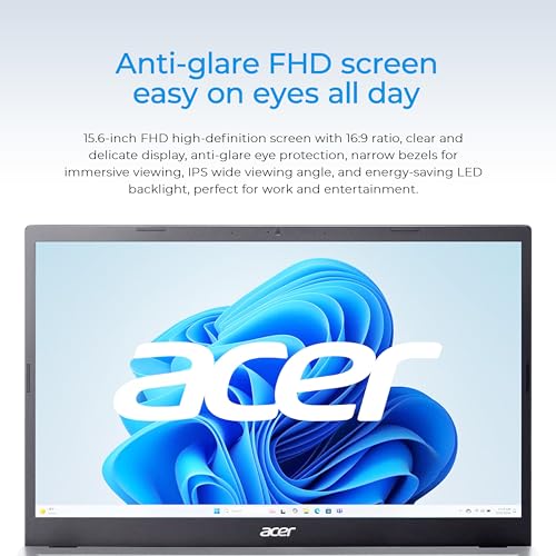 Image of Acer Aspire 3 2026 Touchscreen Laptop | AMD Ryzen 5 7520U CPU(beat Intel i7-1165G7) | 15.6 inch FHD Display | 16GB DDR5 RAM | 512GB SSD | Wi-Fi 6 | Windows 11 | Business, Study & Productivity