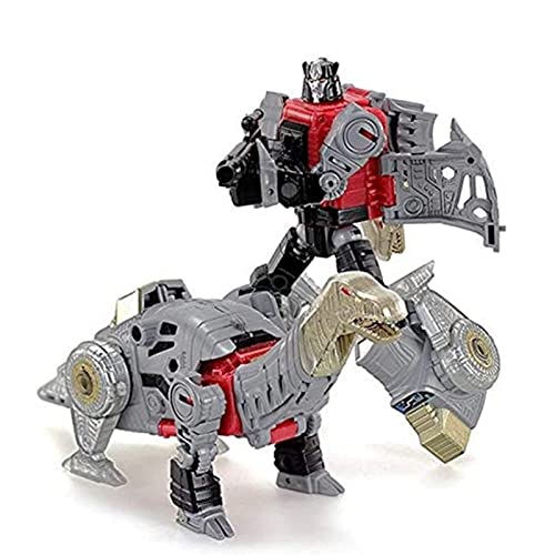 Zhjnby Transformer Toy Generations Power Of The Primes Dinobots Combiner Dinoking Volcanicus Dinobot Ko Action Figure, 12.9-Inch #TOP5
