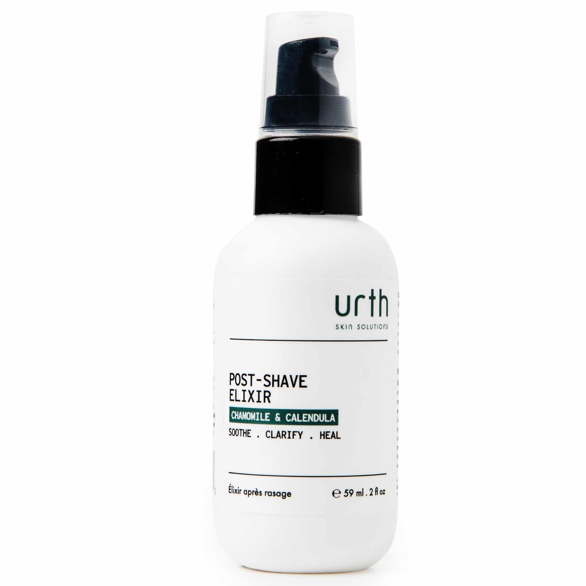 Urth Post Shave Elixir 2oz Razor Bump Treatment & Ingrown Hair Remedy for Men with Vitamins C and E for Soothes & Restores Skin