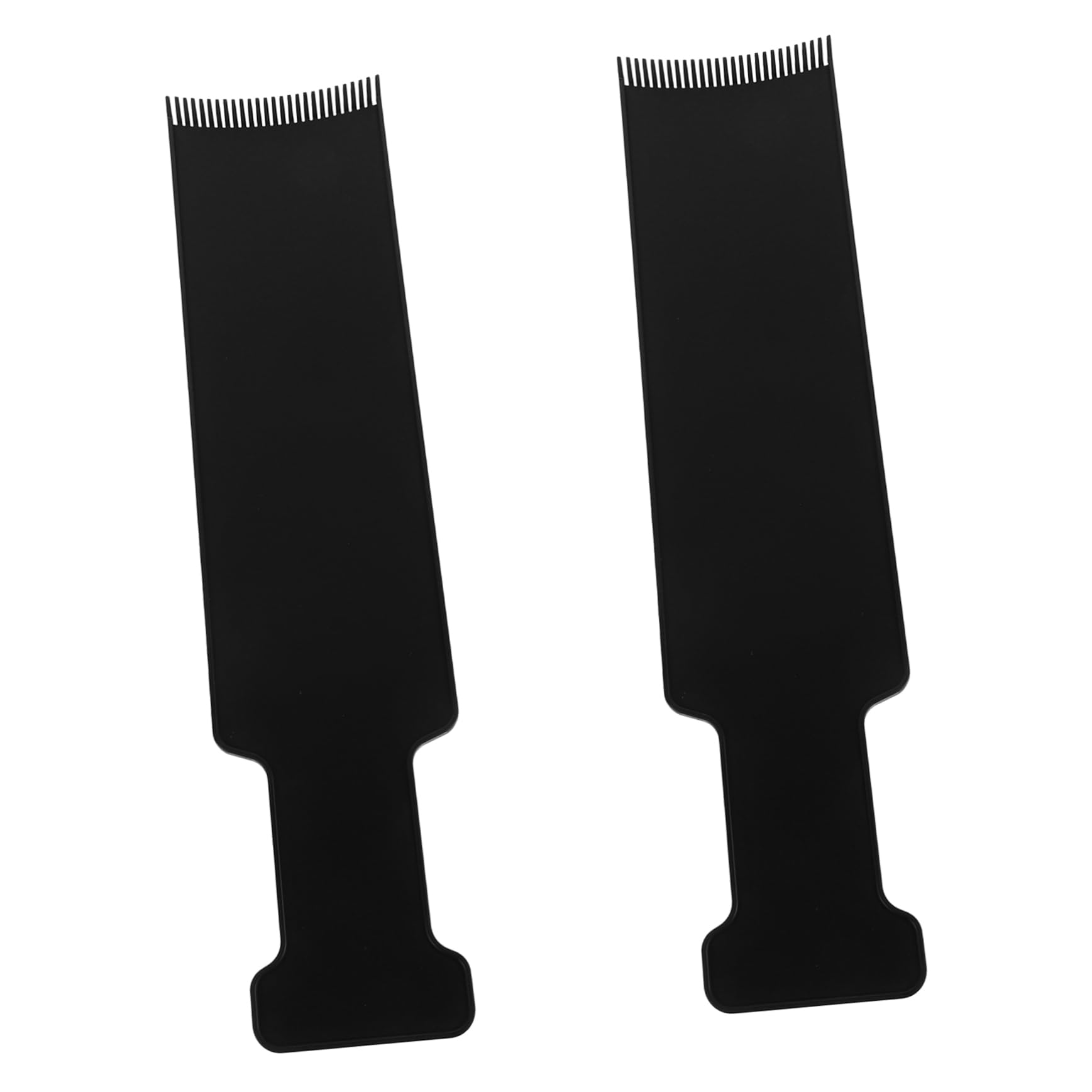 IWOWHERO Ergonomic Hair Board Tools 2pcs Dyeing Comb Set for Diy Hair Coloring Stylist Use