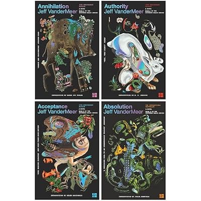 Southern Reach Series by Jeff VanderMeer 4 Books Collection Set