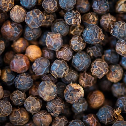 Image of Zoff Black Pepper - Premium Handpicked Kali Mirch Whole with Bold Flavor & Fresh Aroma - Perfect for Cooking, Seasoning & Gourmet Dishes - 200g (Pack of 2)