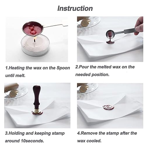 Miniatura 6 de Sello de cera de girasol en relieve 3D, sello de cera de sellado de girasol para invitación de boda, envoltura de regalo, decoración de tarjetas de