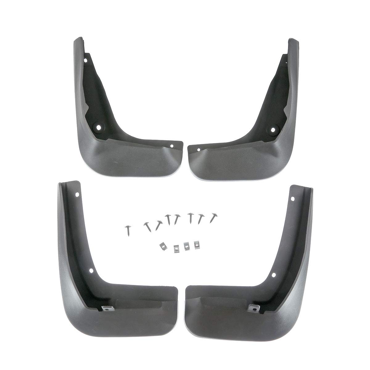 Mud Flaps, No Drilling Required Splash Guards with Accessories
