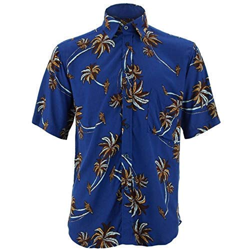 Chemise manches courtes imprimé palmiers Loud Originals coupe standard