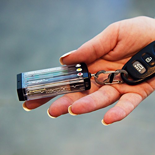 Image of Keyport Slide Starter+ Bundle (Black) - Everyday Multi-Tool (Flashlight & Pen) + Keys (SC1 & KW1) for The Modern Lifestyle - Compact Key Holder - Pocket Key Organizer - Hi-Tech Keychain Alternative