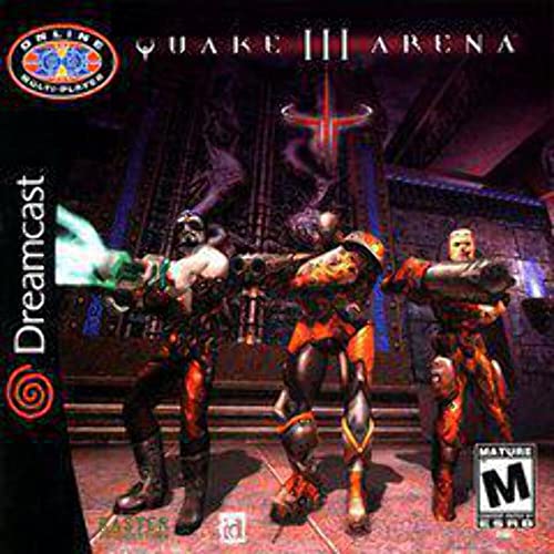 Dreamcast PS 1 Quake 3 Arena cover